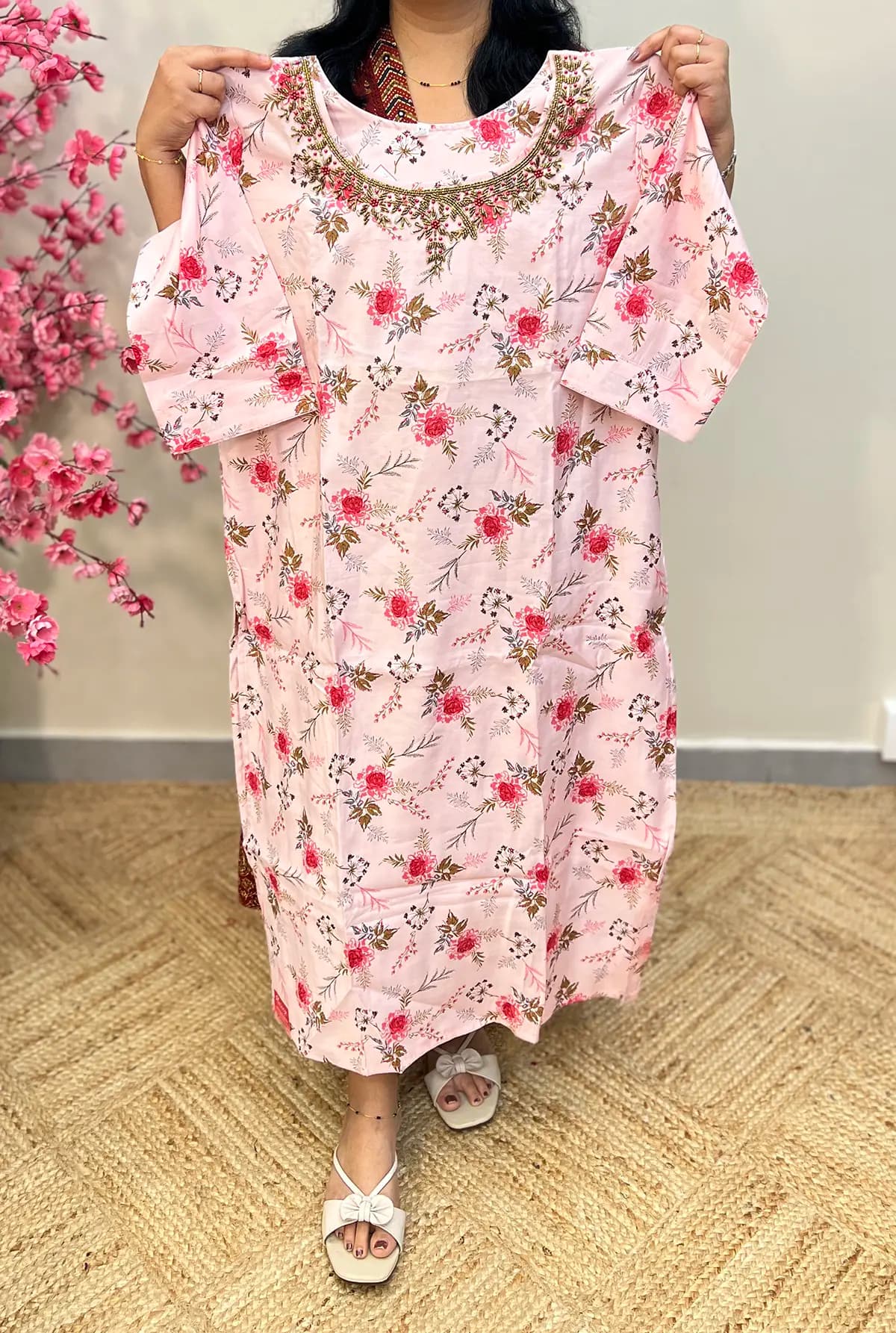 OFFER SALE  - Slit Kurti in Muslin Silk